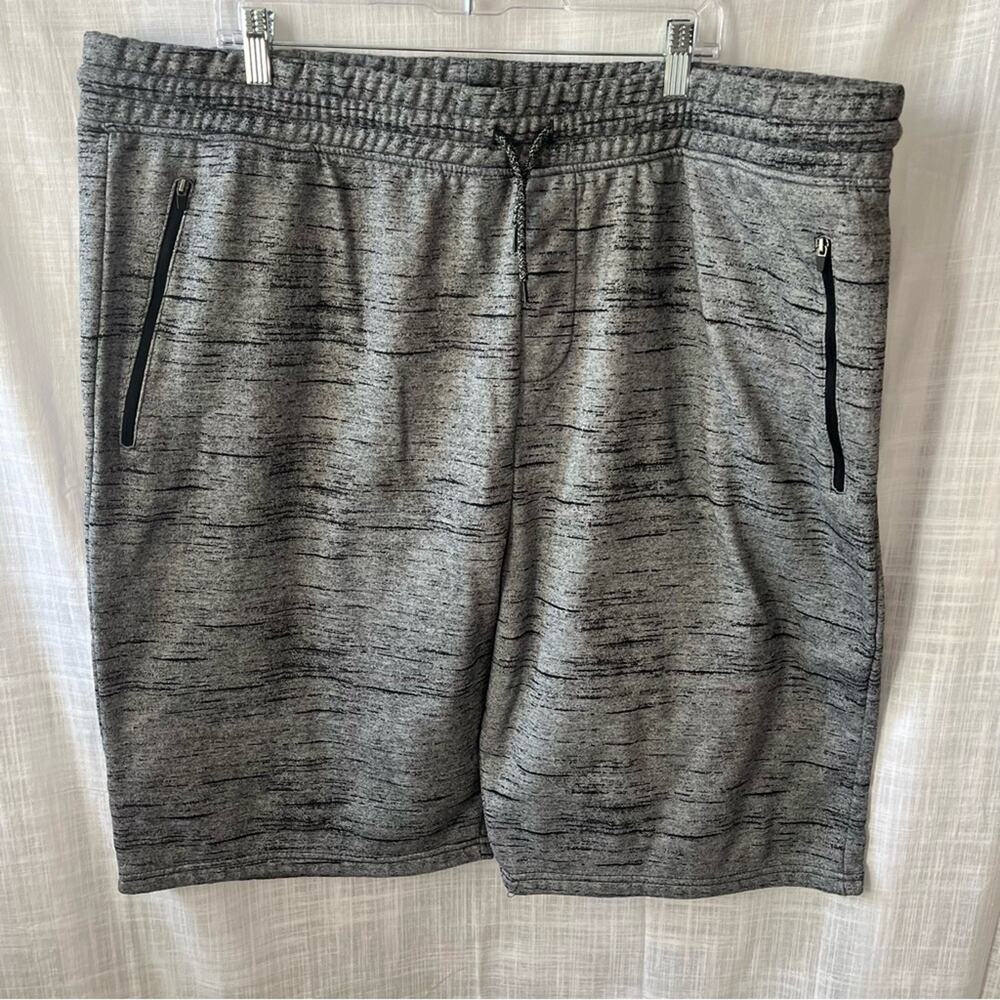 Men's Brooklyn Shorts, Size 4X Gray Knit Shorts Great Quality